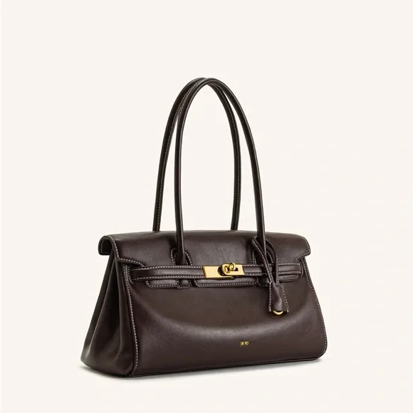 JW Pei Yara Brown Shoulder Bag Y2K - Picture 2 of 6